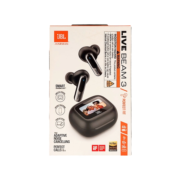 Auriculares JBL Live Beam 3 Negro Art.JBLLIVEBEAMBLK